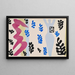 Der Messerwerfer - Henri Matisse — gerahmtes Bild an der Wand