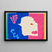 Der Wolf - Henri Matisse — gerahmtes Bild an der Wand