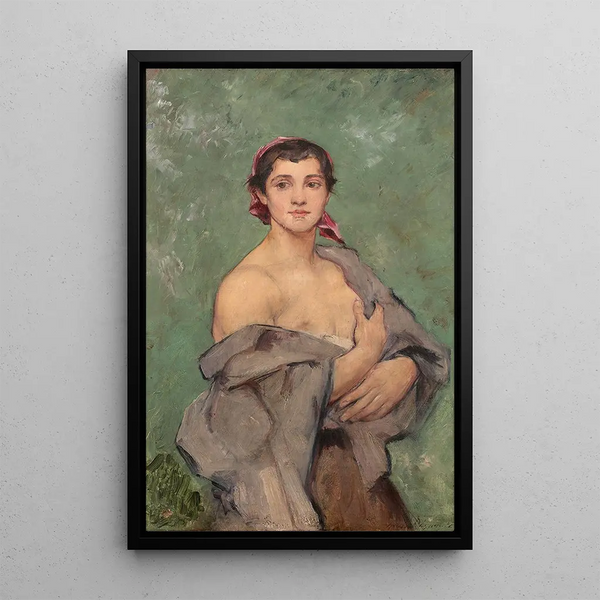La Gitane - Henri Regnault — gerahmtes Bild an der Wand