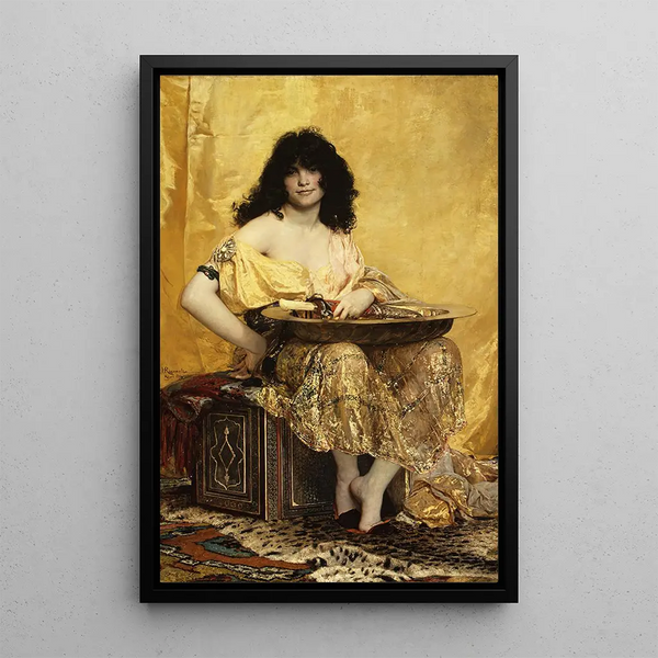 Salomé - Henri Regnault — gerahmtes Bild an der Wand