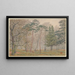 Holz des Boulogne - Henri Rivière — gerahmtes Bild an der Wand