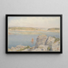 Embouchure du Trieux Île Bois Loguivy - Henri Rivière — gerahmtes Bild an der Wand