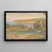 Landschaft Loguivy - Henri Rivière — gerahmtes Bild an der Wand