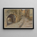 Rue Rompicou, Bormes - Henri Rivière — gerahmtes Bild an der Wand