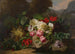 Natur stillleben mit Blumen und Früchten - Henri Robbe — Ansicht des Kunstwerks