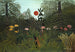 Dschungel bei Sonnenuntergang - Henri Rousseau — Ansicht des Kunstwerks