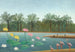 Die Flamingos - Henri Rousseau — Ansicht des Kunstwerks