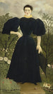 Portrait de Madame M - Henri Rousseau — Ansicht des Kunstwerks