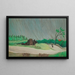 Ein regnerischer Morgen - Henri Rousseau — gerahmtes Bild an der Wand