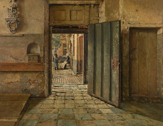 Henri de Braekeleer - The Conversation.webp