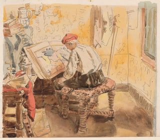 Der Geograph - Henri de Braekeleer — Ansicht des Kunstwerks