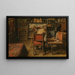 Der Retuscheur - Henri de Braekeleer — gerahmtes Bild an der Wand