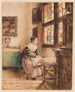 Warten - Henri de Braekeleer — Ansicht des Kunstwerks