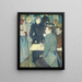 Ein Ecken des Moulin de la Galette - Henri de Toulouse-Lautrec — gerahmtes Bild an der Wand