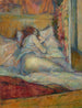 Das Bett - Henri de Toulouse-Lautrec — Ansicht des Kunstwerks