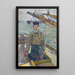 Monsieur Émile Davoust - Henri de Toulouse-Lautrec — gerahmtes Bild an der Wand