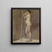 Akt im Atelier - Henri de Toulouse-Lautrec — gerahmtes Bild an der Wand