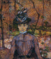 Portrait von Suzanne Valadon - Henri de Toulouse-Lautrec — Ansicht des Kunstwerks