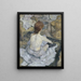 Rousse auch bekannt als La Toilette - Henri de Toulouse-Lautrec — gerahmtes Bild an der Wand