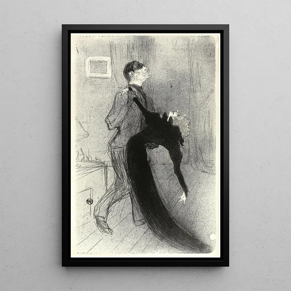 La Syncope - Henri de Toulouse-Lautrec — gerahmtes Bild an der Wand
