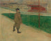 Tristan Bernard am Buffalo-Velodrom - Henri de Toulouse-Lautrec — Ansicht des Kunstwerks