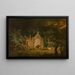 Blitz - Henri van Assche — gerahmtes Bild an der Wand