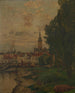 Eine Ansicht der Themse - Henri van der Hecht — Ansicht des Kunstwerks