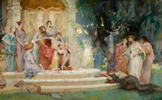 Henrietta Rae - Sketch for Psyche before the throne of Venus.webp