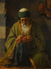 Mann beim Nähen - Henriette Browne — Ansicht des Kunstwerks