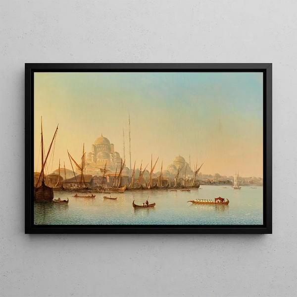 Henriette Gudin - Hafen von Konstantinopel.webp