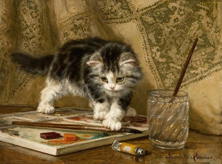 Der junge Künstler - Henriette Ronner-Knip — Ansicht des Kunstwerks