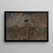 Die Schlacht von San Jacinto - Henry Arthur McArdle — gerahmtes Bild an der Wand
