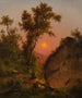 Ansicht vom Sonnenuntergang in Bluff - Henry Ary — Ansicht des Kunstwerks