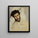 Portrait eines kranken Mannes - Henry Bataille — gerahmtes Bild an der Wand