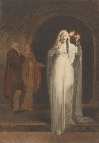 Henry Bone - The Sleepwalking Scene in Macbeth.webp