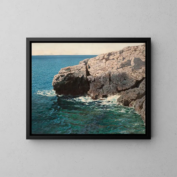 Rochers - Henry Brokman — gerahmtes Bild an der Wand