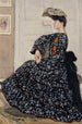 Portrait einer Frau in gepunktetem Kleid - Henry Caro-Delvaille — Ansicht des Kunstwerks
