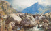 Tryfan Chutes d'Orwen Wales - Henry Clarence Whaite — Ansicht des Kunstwerks