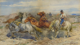 Henry Enrico Coleman - Separating A Stallion.webp