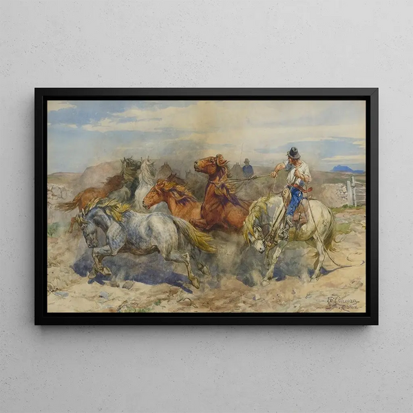 Henry Enrico Coleman - Separating A Stallion.webp