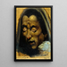 Dante's Höllen-Seelenkopf Gemälde - Henry Fuseli — gerahmtes Bild an der Wand
