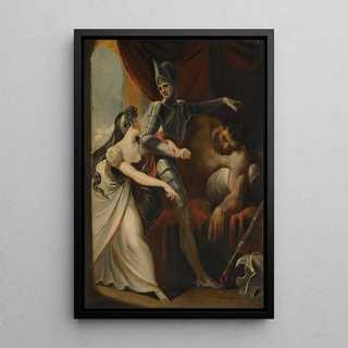 Henry Fuseli - Hon Rescuing Angela From The Giant Angulaffer From Wielands Oberon.webp
