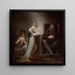 Milton dictant à sa fille - Henry Fuseli — gerahmtes Bild an der Wand
