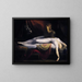 Der Albtraum - Henry Fuseli — gerahmtes Bild an der Wand