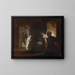 Undine betritt das Haus des Fischers und seiner Frau - Henry Fuseli — gerahmtes Bild an der Wand
