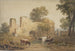 Landschaft mit Ruinengebäude - Henry Gastineau — Ansicht des Kunstwerks