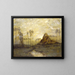 Eine alte Kirche in Montreuil - Henry Golden Dearth — gerahmtes Bild an der Wand