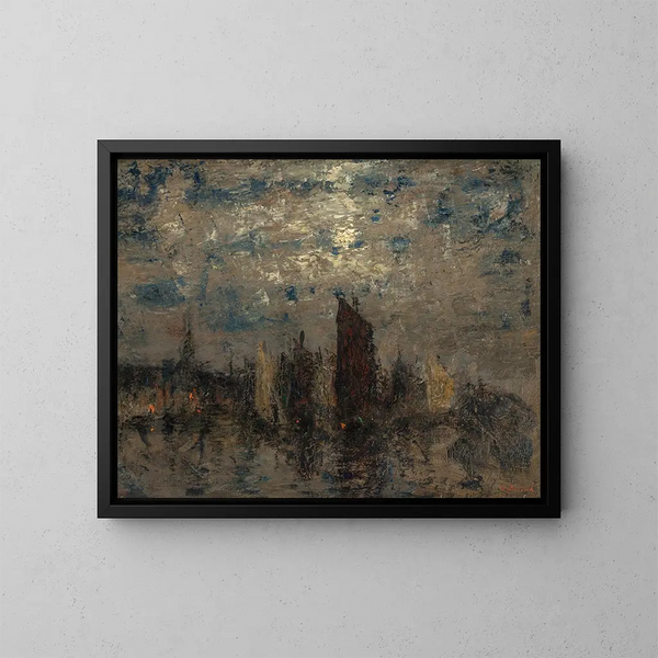 Nocturne - Henry Golden Dearth — gerahmtes Bild an der Wand