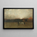 Le Champ de Chaume - Henry Golden Dearth — gerahmtes Bild an der Wand