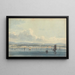 Sidmouth depuis le large - Henry Haseler — gerahmtes Bild an der Wand